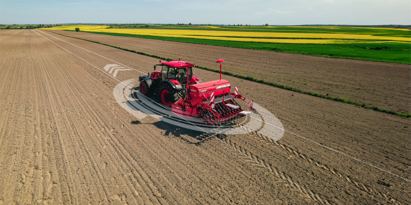 traktor, rolnictwo precyzyjne Globtrak Rolnictwo precyzyjne
